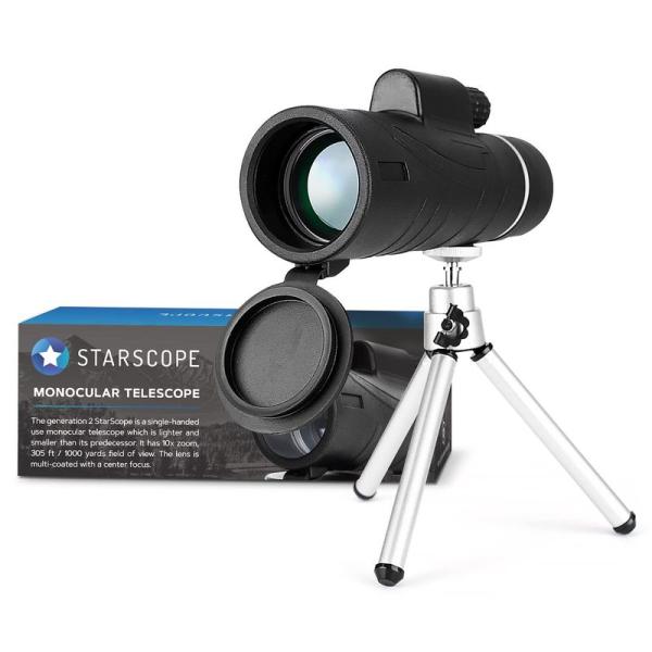 【商品名】　STARSCOPE 10×42-305 ート/1000 ヤドの視野 単眼鏡 - 三脚付きスマーポータブル防水耐衝トフォン用単眼望遠鏡 | B 【商品説明】　・?X?}?[?g?t?H???B?e?p??P??]???? - St...