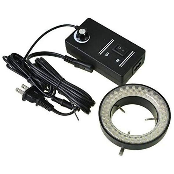 【商品名】　sealche 実体 顕微鏡 用 LEDリングライト 2重巻き 照明 装置 LED60個 長寿命の高輝度60灯LEDを搭載  【商品説明】　・?C??5?x?`30?x?A???x60???????A??????????????...