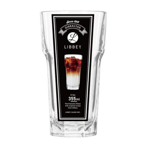藤栄(FUJIEI) Libbey(リビー) タンブラー グラス ジブラルタル トール 355 355ml LB-105 コーヒー カフェ