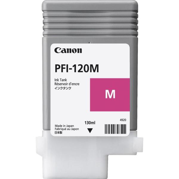 【商品名】　キヤノン 2887C001 インクタンク PFI-120M 【商品説明】　・4549292112351 【サイズ】　高さ : 2.60 cm　横幅 : 6.20 cm　奥行 : 13.86 cm　重量 : 180.0 g　※梱包...