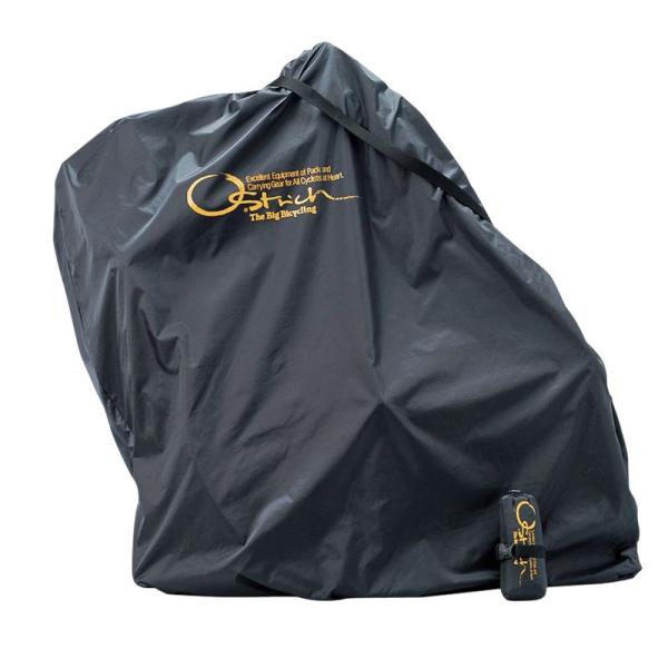 【商品名】　オーストリッチ(OSTRICH) 輪行袋 SL-100 ブラック 091281 【商品説明】　・●商品説明 　　対応車種:ロード、MTB、クロス 付属品:ショルダーベルト、中締ベルト 本体重量:200g ※付属品含まず 【サイズ...