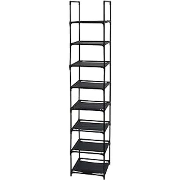 トレードワン ラック スリム 8段 デッドスペース 収納 棚 軽量 高さ140×幅32×奥行32cm 30712