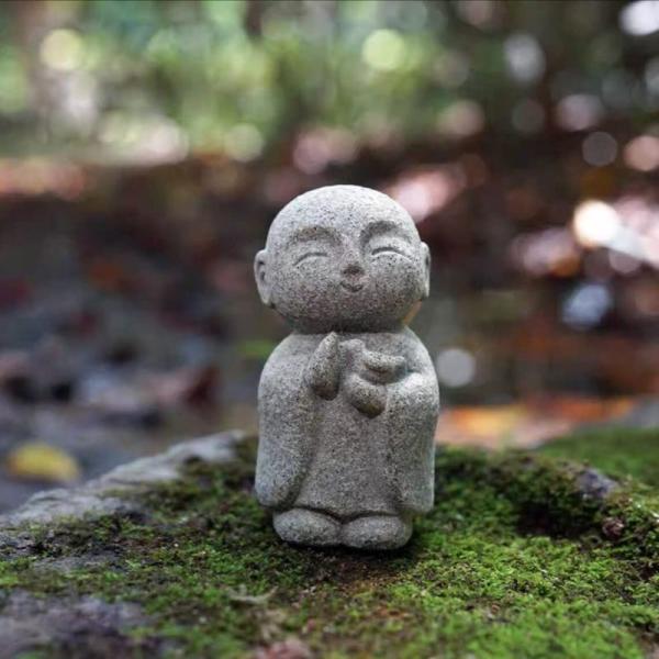 【商品名】　RemeeHi お地蔵さんセット癒し可愛い小型置物祈りお地蔵様おじぞうさま守り神みかげ石 幸せ願い縁の良いおきもお かわいい御影石 神仏像  【商品説明】　・?y?X???????b?Z?[?W?z?F?X?????s????@...