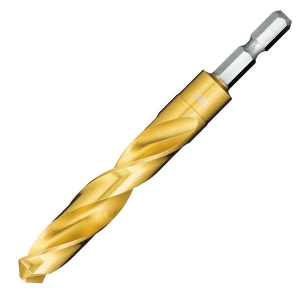 【商品名】　トップ (TOP) 電動ドリル用 六角シャンク コバルトドリル チタンコーティング ドリル径9.0? EOD-9.0G 燕三条 日本製 【商品説明】　・?S??(mm):110・?V?????N?a(mm):6.35・?￥???...