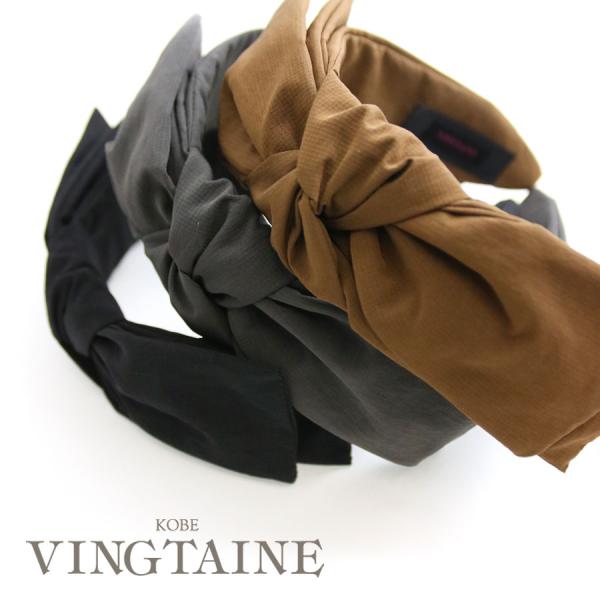 つけるだけでお洒落度がアップするセンターリボンのカチューシャ。ハリのある生地感で、カジュアルスタイルに程よい甘さをプラスしてくれる一品。リボン部分にはワイヤーが入っているので、リボンを立ち上げたりニュアンスを変えることが可能です。定番として...