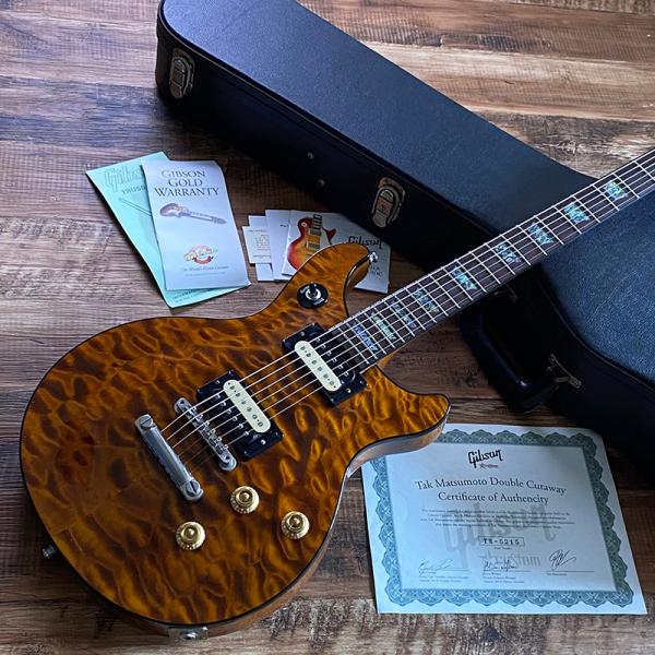 Gibson ［中古］Gibson Custom Shop / Tak Matsumoto DC Quilt Brown 