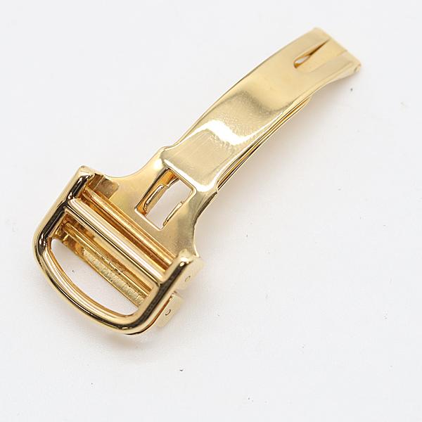 良品 カルティエ 純正Dバックル 18K/750/YG 11.7g 15mm用 メンズ腕時計