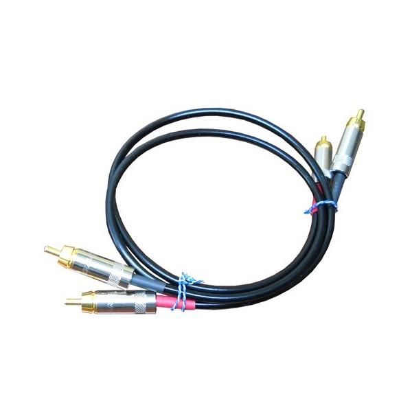 VintageJoin US・GE社 vintageエナメル線 RCAケーブル 1mペア