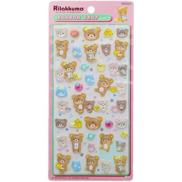 新品 ボンボンドロップシール リラックマ なかよし 正規品 サンスター文具