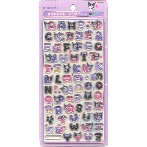 新品 ボンボンドロップシール クロミ サンリオキャラクターズ グッズ もじ クール 正規品