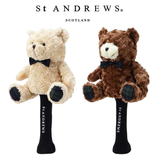 セント アンドリュース ゴルフ テディベアヘッドカバードライバー用ヘッドカバー St ANDREWS 042-6984311