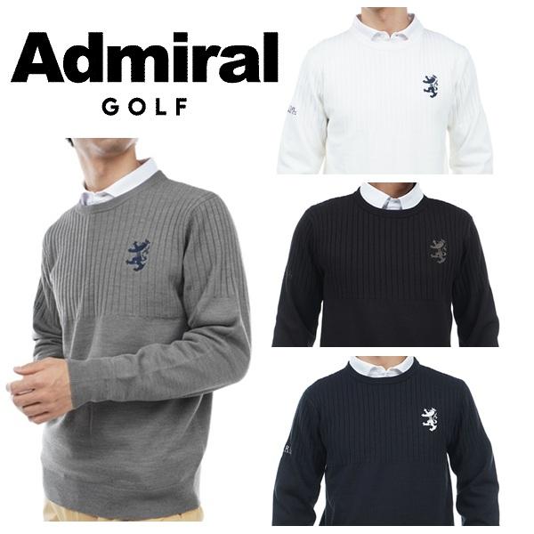 アドミラル ゴルフ メンズ ビッグランパント　クルーネックセーター ADMIRAL ADMA376