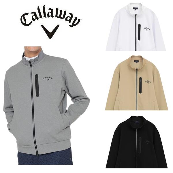 キャロウェイ ゴルフ メンズ スウェット カノコダブルニットフルジップスウェット (MENS) Callaway Golf  C25217101