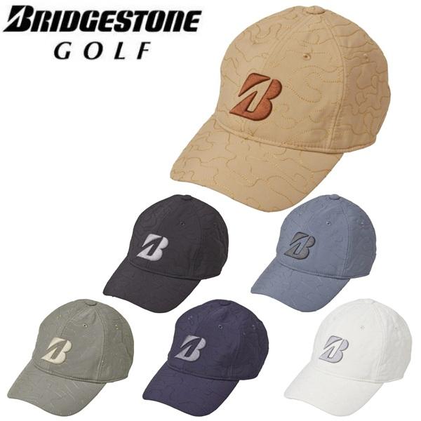 ブリヂストン ゴルフ キャップ 秋冬 中わたキルトキャップ メンズ BRIDGESTONE GOLF CPW26C 2026発売