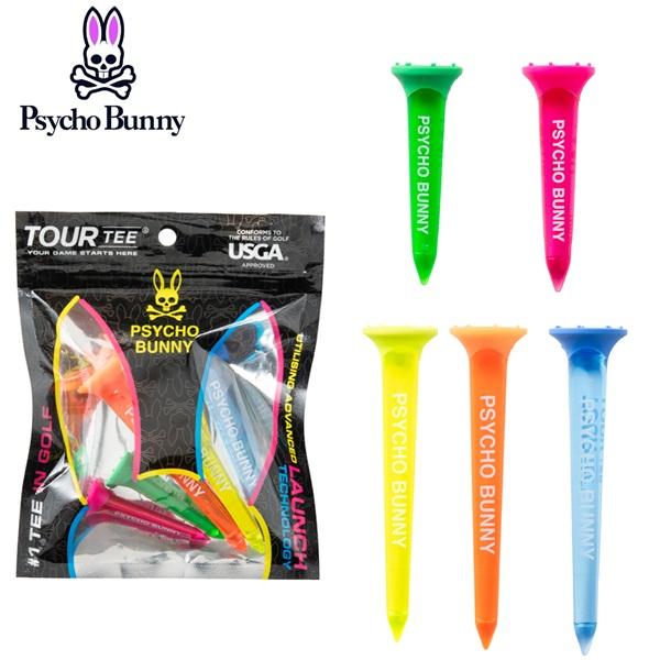 サイコバニー ゴルフ ツアーティー ゴルフティー PB TOUR TEE NEON Psycho Bunny PBMG6AT1