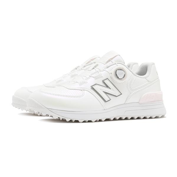 ニューバランス ゴルフシューズ 574 v4 SL BOA(R) W574B6J4 スパイクレス ボア レディース 日本正規品 New Balance Golf