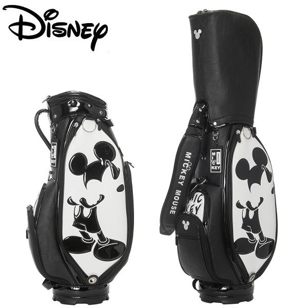 MICKEY MOUSE キャディバッグ 28 Disney（ディズニー） キャディバッグ MONOCHROME MICKEY GOLF CADDIE