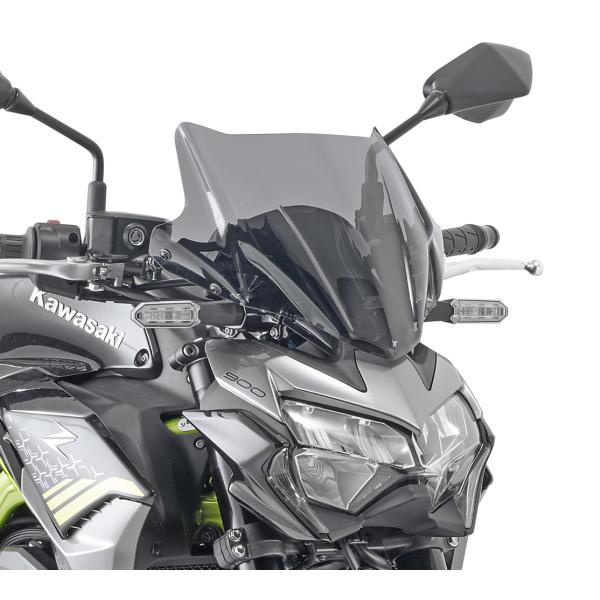 GIVI バイク スクリーン カワサキ Z900 20- スモークスクリーン