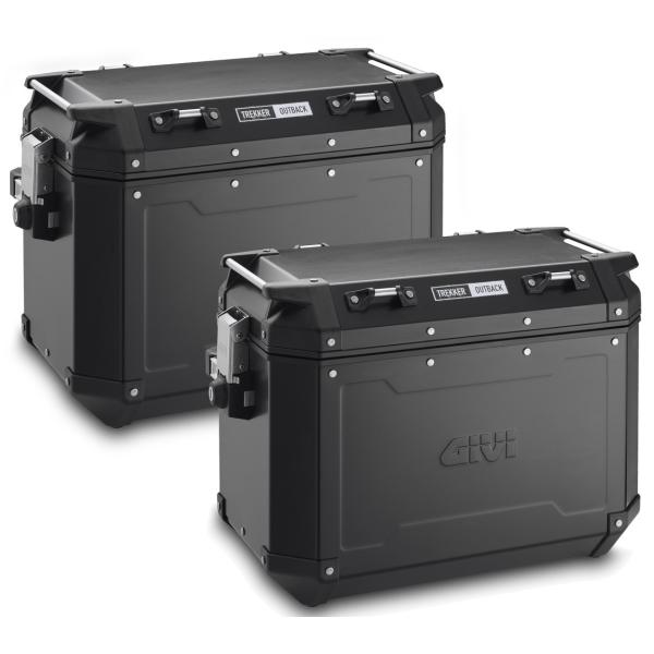 �o�C�N Monokey CAM �p�j�A�P�[�X GIVI Trekker Outback  48���b�g�� �u���b�N ���E�Z�b�g