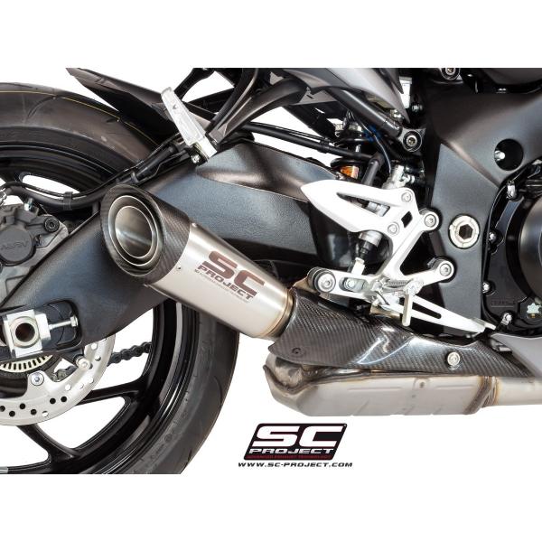 SCプロジェクトスリップオンマフラー美品 GSX s1000s KATANA バイク マフラー SCプロジェクト スズキ KATANA 19 S-1