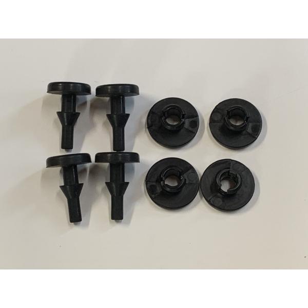 GIVI社製 トップケース用プレート M9A/B の交換用ダンパー　4個セット