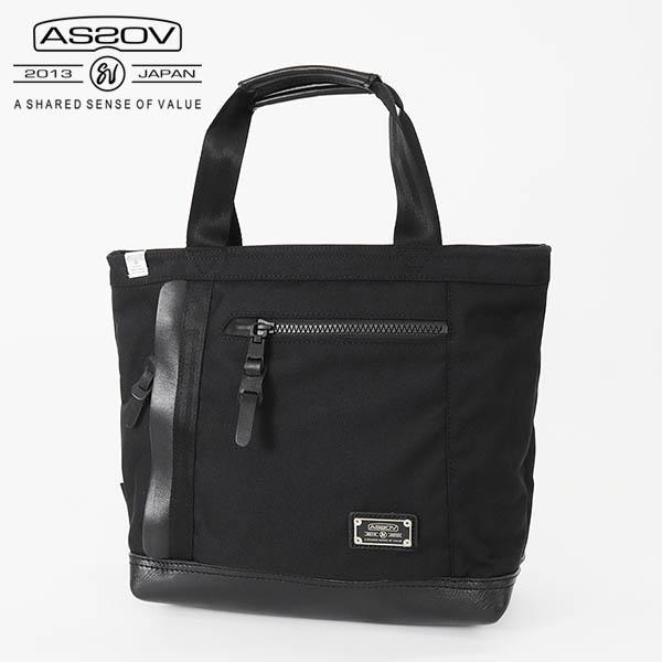 【新品未使用】ASSOV ハンドバック ブラック AS2OV（アッソブ） バッグ ASSOV AS2OV EXCLUSIVE BALLISTIC NYLON