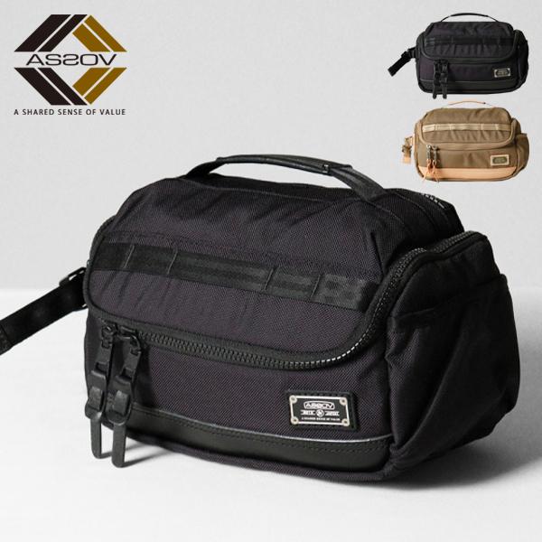AS2OV（アッソブ） ゴルフポーチ EXCLUCIVE BALLISTIC NYLON ラウンド
