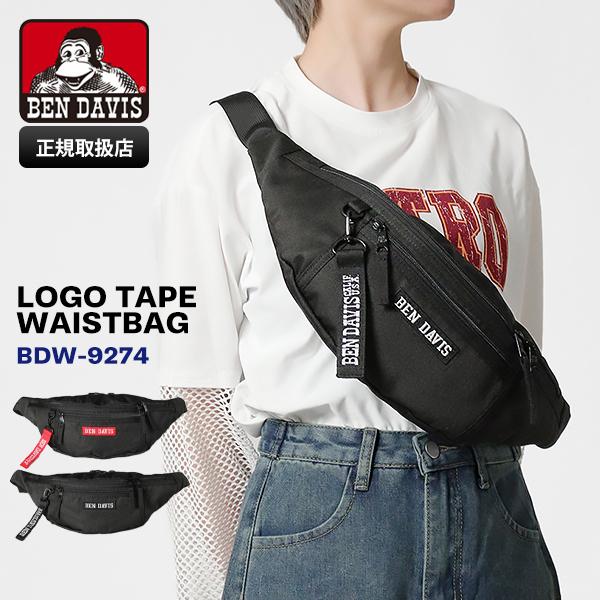 BEN DAVIS（ベンデイビス） ボディバッグ LOGO TAPE WAISTBAG ロゴ