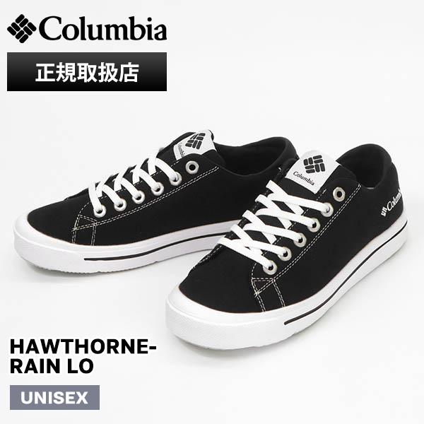 Columbia コロンビア HAWTHORNE RAIN LO【防水/軽量】レディーススニーカー(ホーソンレインロー) YU6327 010 ブラック Columbia（コロンビア） スニーカー メンズ レディース ホーソンレイン