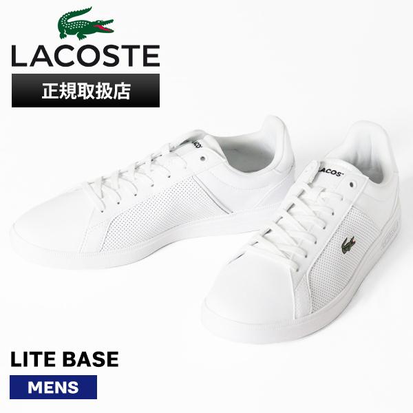 Lacoste ホワイトスニーカー27.0cm 冬準備セール】ラコステ メンズ スニーカー T-CLIP SET 224 2