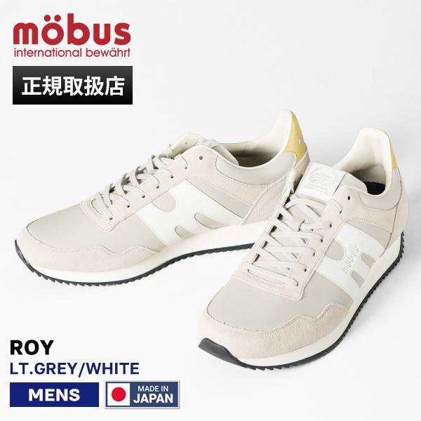 mobus（モーブス） スニーカー メンズ ロイ ROY ライトグレー LT.GREY