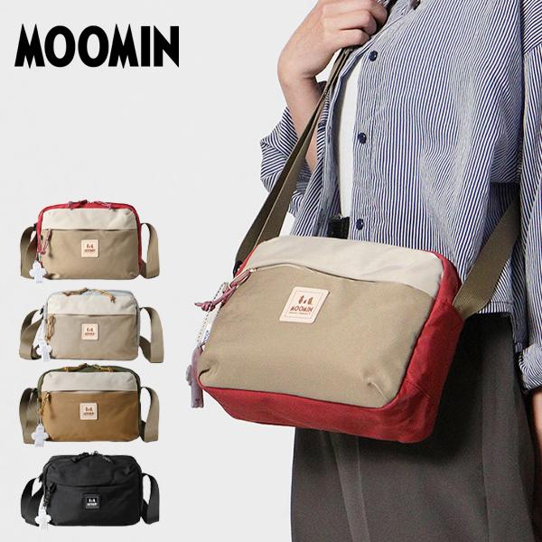 MOOMIN（ムーミン） ショルダーバッグ ボックスショルダー 軽撥水 ミニ
