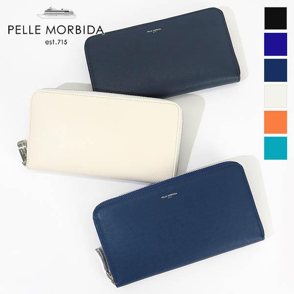 新品✨PELLEMORBIDA ペッレモルビダ　長財布　バルカ　ラウンドジップ PELLE MORBIDA（ペッレ モルビダ） 長財布 バルカ ラウンドジップ
