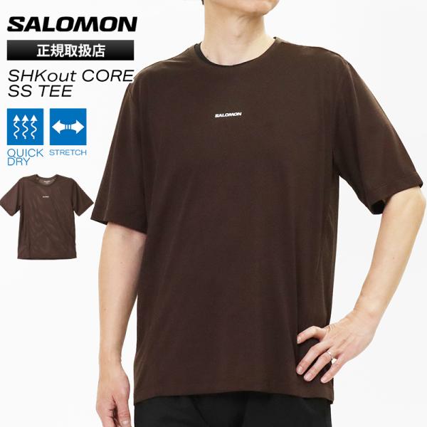 SALOMON サロモン　00s 90s ロンt y2k シャツ SALOMON（サロモン） SALOMON Tシャツ 半袖 SHKout CORE SS TEE M