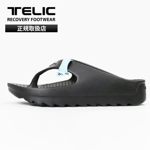 TELIC（テリック） リカバリーサンダル W-FLIP SHARK トング型 厚底