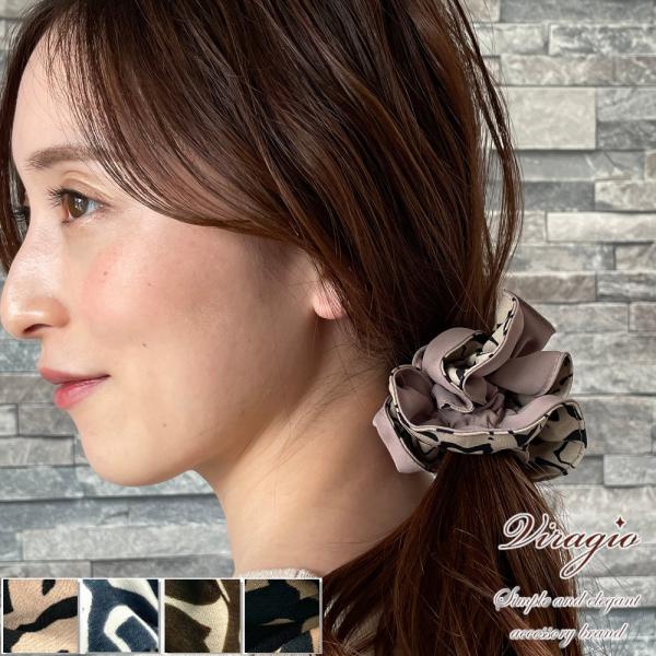 シュシュ 大人 ヘアアクセサリー ヘアゴム おしゃれ シンプル ヘアアクセ リボン 上品 レディース 大人 可愛い 髪留め 髪飾り ギフト ブランド vi-1869