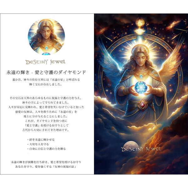 【ギフト】 ダイヤ入り お守りカード 天然ダイヤモンド 守護石 誕生石 クレジットカードサイズ お守り プレゼント