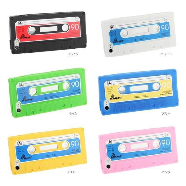 メガドライブ　iPhone5S SE用ケースカバー スマホケース カセットテープ型シリコンケース for iPhone SE / 5s 5
