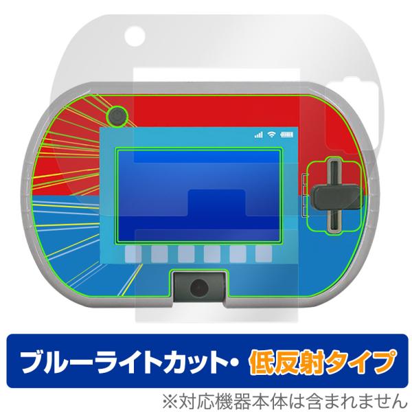 タカラトミー「あそび・まなびをアクティブに！トミカ・プラレールパッド」に対応した目にやさしい『表面・背面(Brillant)セット』の保護シート！ブルーライトカットタイプの OverLay Eye Protector(オーバーレイ アイ プ...
