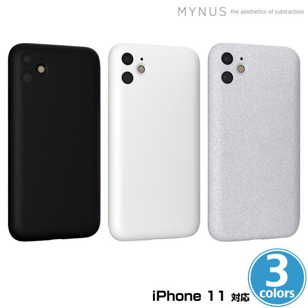 他サイト： iPhone11 用 MYNUS ケース for iPhone 11 カメラ部分をギリギリまでカバーしたミニマルデザインケース マイナス アイフォーン11用ケースの商品画像