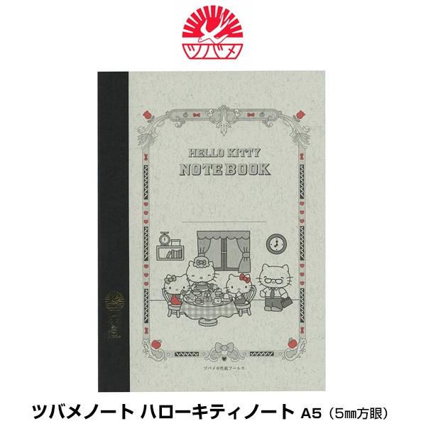 ツバメノート ハローキティノート A5版 5mm方眼 TBM9021 ハローキティ