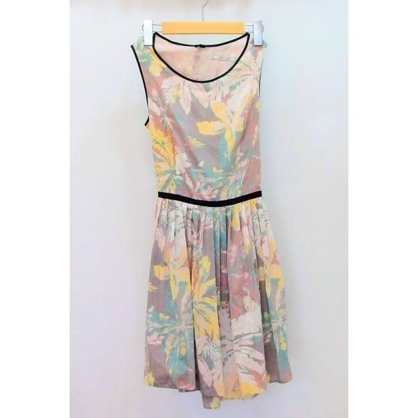 AULA AILA アウラ・アイラ ノースリーブ ワンピース 0 マルチカラー