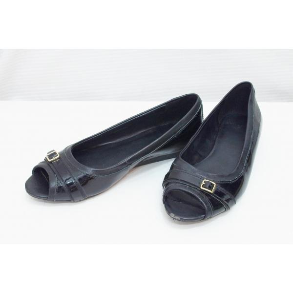 未使用保管品】コールハーン ジュネーブ ラグ スリング ミュール 黒