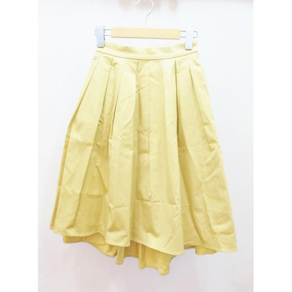 M-PREMIER エムプルミエ ギャザー フレアスカート フィッシュテール  