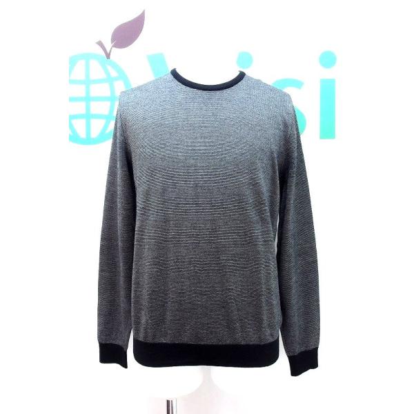 ベルルッティ カシミヤ混長袖ニット パープル 46 【公式通販】