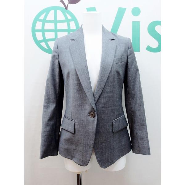 【セオリーtheory】グレーのジャケット★新品未使用 theory（セオリー） テーラードジャケット 00 グレー : Visionヤフー