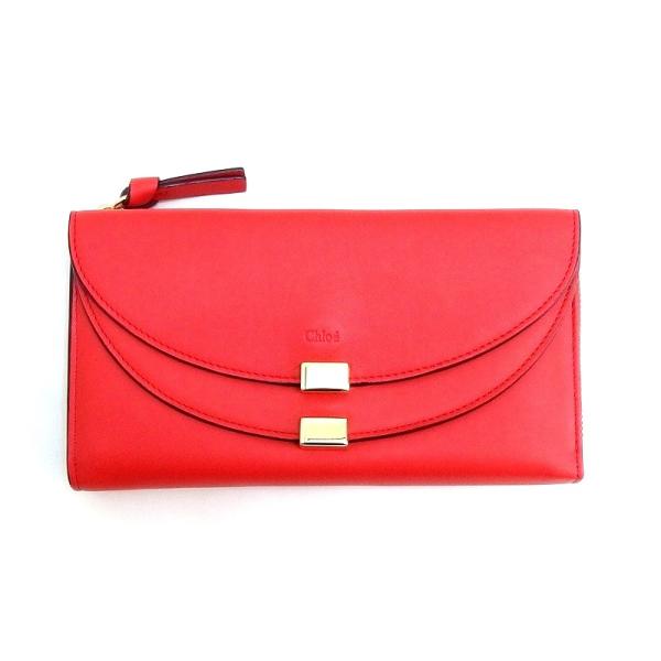 Chloe（クロエ） レザー Wフラップ 長財布 ジョージア : BRAND VISION
