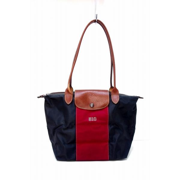 LONGCHAMP（ロンシャン） バイカラー ナイロントート 1857 グレー