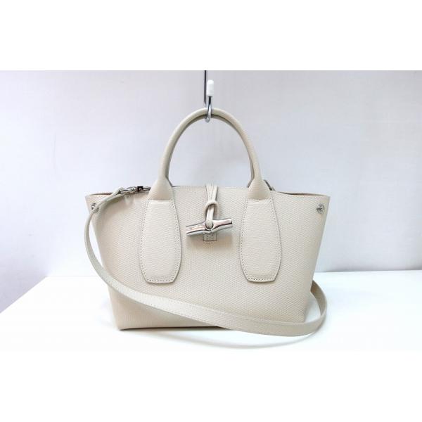 LONGCHAMP（ロンシャン） ル ロゾ トップハンドル 2WAY ハンドバッグ