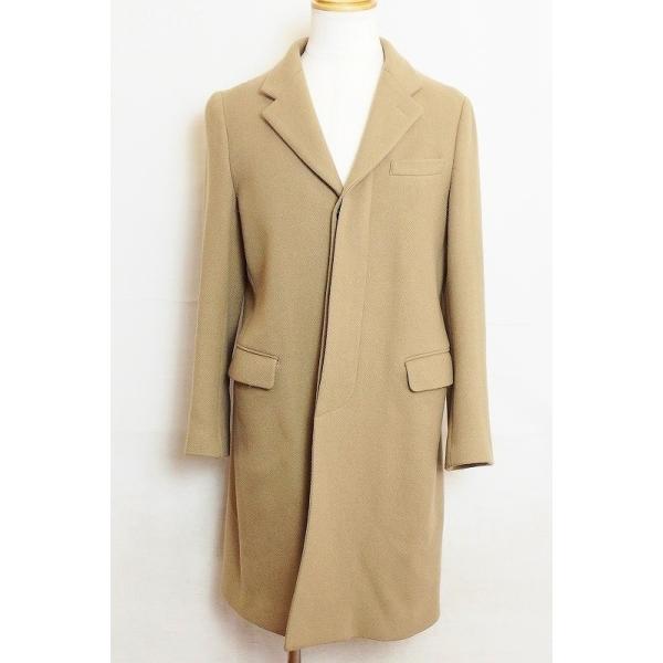 【最高級イタリア製】ウールカシミヤ ロングチェスターコート 比翼仕立て ベージュ SHIPS: ウール/カシミヤ ロング チェスターコート｜ SHIPS 公式